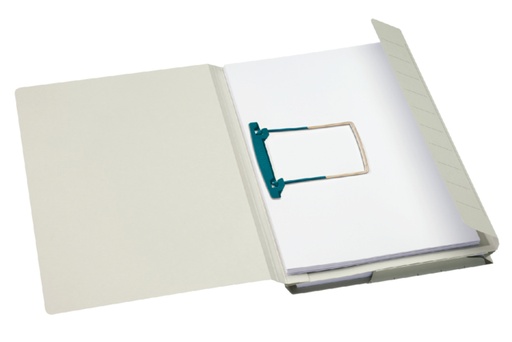 [510319] Combimap Secolor folio 1 klep recycled 250gr grijs