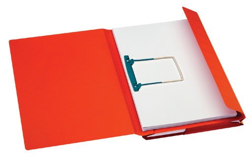[510321] Dossier Combi Secolor Folio 1 rabat carton recyclé 250g rouge