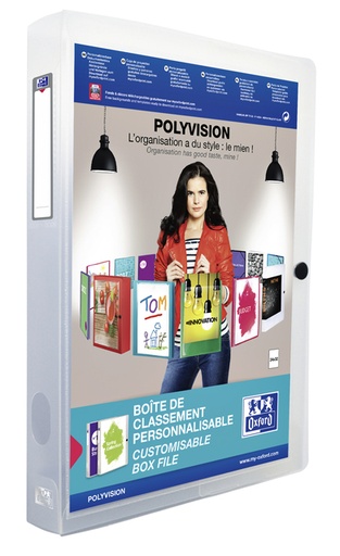 [512618] Boîte de classement Elba Polyvision 40 mm + pochette trans