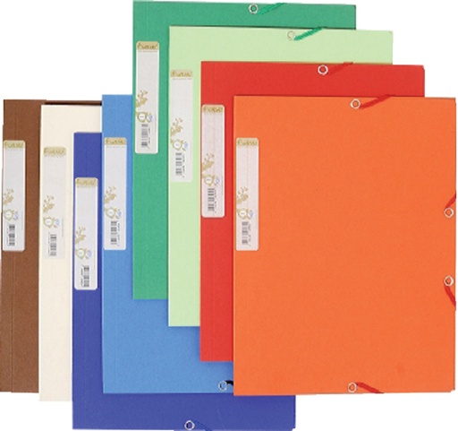 [511238] Elastomap Exacompta Forever A4 3 kleppen 380gr assorti