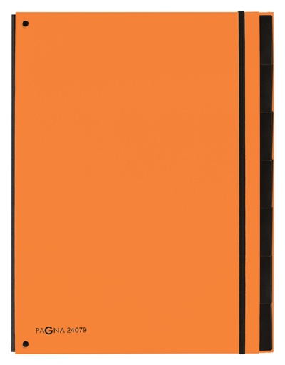 [502976] Trieur Pagna Trend A4 7 intercalaires orange