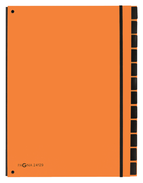 Trieur Pagna Trend A4 12 intercalaires orange