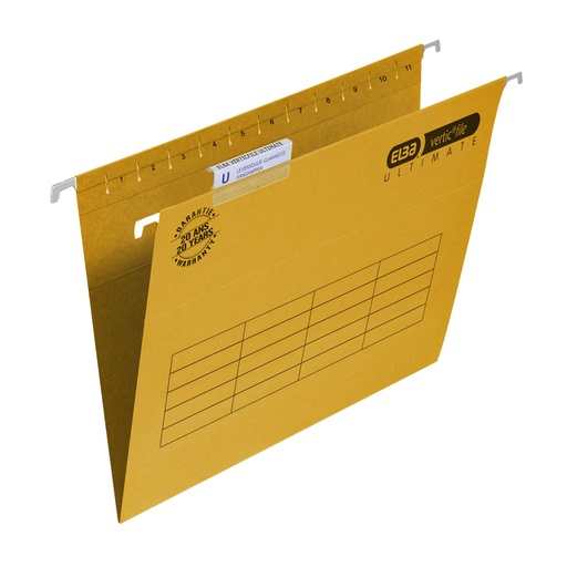 [520453] Dossier suspendu Elba Vertic Ultimate A4 fond V jaune