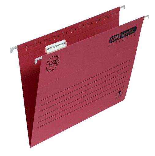 [520492] Hangmap Elba Verticflex Ultimate A4 V-bodem rood