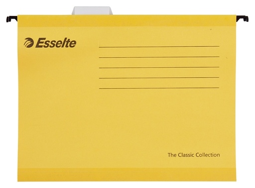 [520215] Hangmap Esselte Classic A4 V-bodem 345x240mm geel