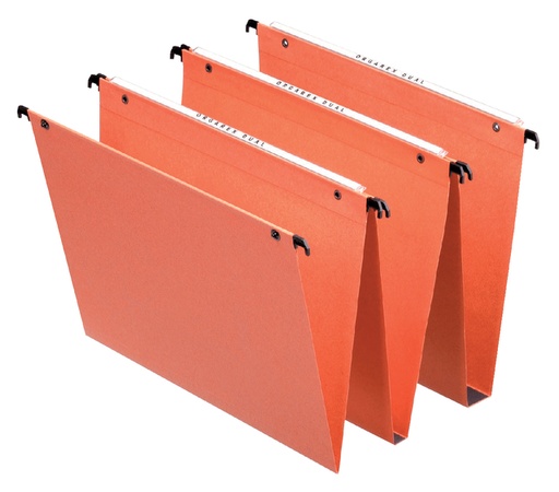 [510198] Hangmap Esselte Orgarex dual 345x245mm verticaal oranje