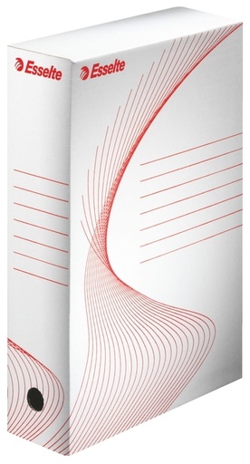 [531014] Boîte à archives Esselte Boxy 80mm 250x352mm blanc