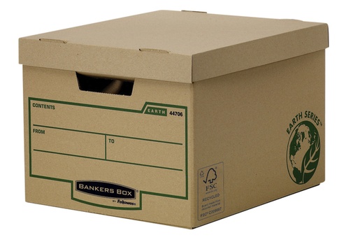 [531041] Archiefdoos Bankers Box Earth 270x335x391mm bruin