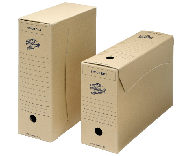 Gemeentearchiefdoos Loeff''s Jumbo Box 3007 370x255x115mm