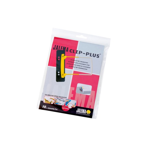 [531581] Mécanisme de reliure Djois JalemaClip-Plus noir 10 pièces