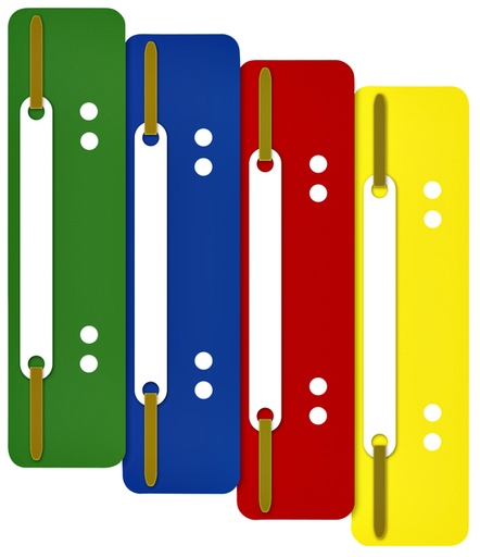 [512367] Relieur à lamelle Kangaro assorti 100 pièces