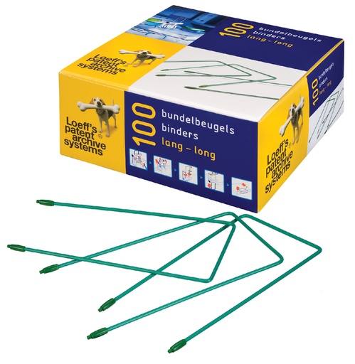 [531566] Bundelbeugel Loeff's 1224 extra lang 150mm 100 stuks