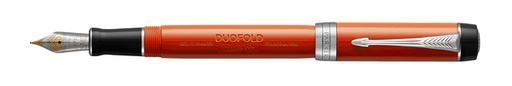 [600188] Vulpen Parker Duofold Classic Vintage big red lacquer 18k CT medium