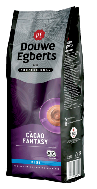 Cacao Douwe Egberts Fantasy Blue 1kg