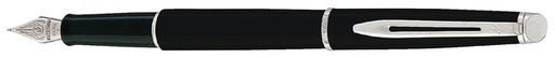 [600576] Stylo plume Waterman Hémisphère Noir Mat CT Fin