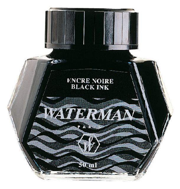 Encre pour Stylo Plume Waterman 50ml noir