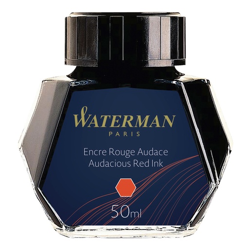 [609052] Vulpeninkt Waterman 50ml standaard rood