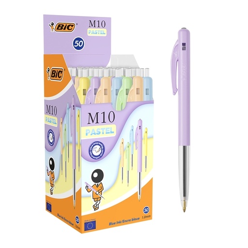 [616411] Balpen Bic M10 Colors Limited Edition medium assorti