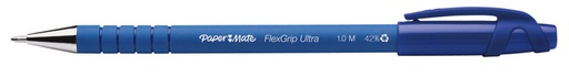 [616183] Balpen Paper Mate Flexgrip Ultra stick medium blauw