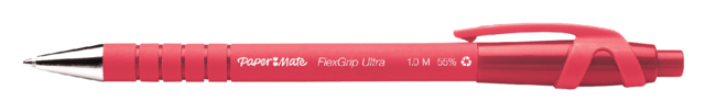 Stylo bille Paper Mate Flexgrip Ultra Medium rouge