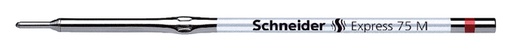 [625132] Recharge Stylo bille Schneider Express 75 Medium rouge