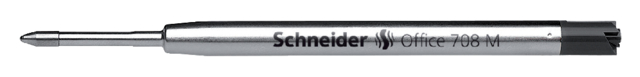 Balpenvulling Schneider 7081 Jumbo tbv Parker medium zwart