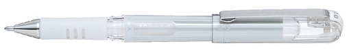 [614240] Stylo Gel Pentel K230M Medium blanc