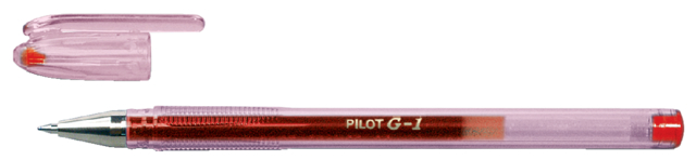 Gelschrijver PILOT G-1 fijn rood