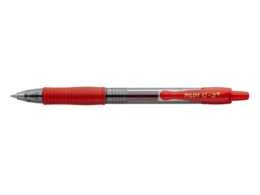 [636172] Gelschrijver PILOT G-2 + medium rood