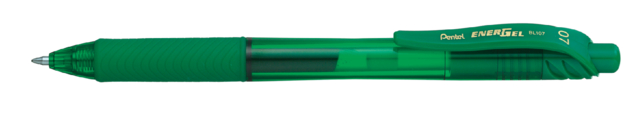 Stylo Gel Pentel Energel-X BL107 Medium vert