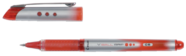 Roller PILOT V-ball Grip Fin rouge