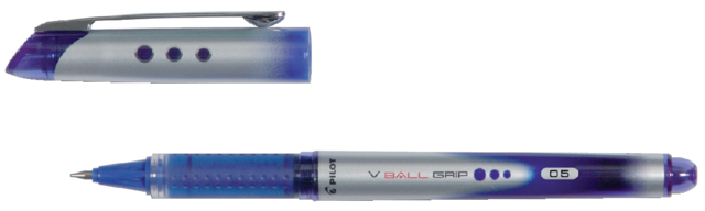 Roller PILOT V-ball Grip V5 Fin bleu