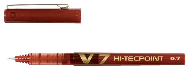 Roller PILOT Hi-Tecpoint V7 Medium rouge