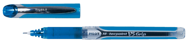 Rollerpen PILOT Hi-Tecpoint V5 Grip fijn blauw