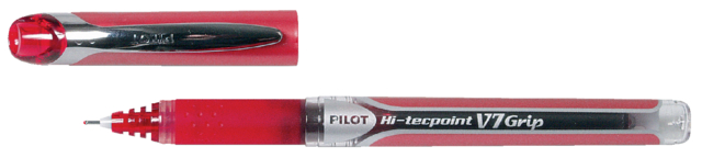 Rollerpen PILOT Hi-Tecpoint Grip V7 medium rood