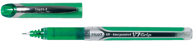 Roller PILOT Hi-Tecpoint Grip V7 Medium vert