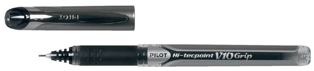 Roller PILOT Hi-Tecpoint Grip V10 Large noir