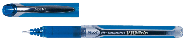 Roller PILOT Hi-Tecpoint Grip V10 Large bleu