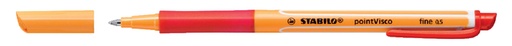 [636012] Roller STABILO PointVisco 1099/40 Fin rouge