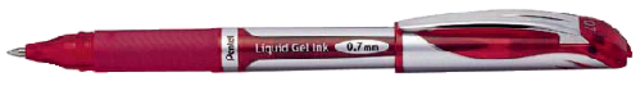 Rollerpen Pentel energel BL57 rood 0.4mm