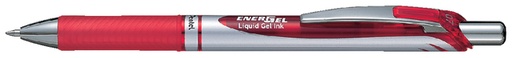[614442] Roller gel Pentel BL77 EnerGel Medium rouge