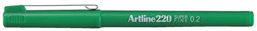 [631984] Fineliner Artline 220 ogive Extra Fin vert