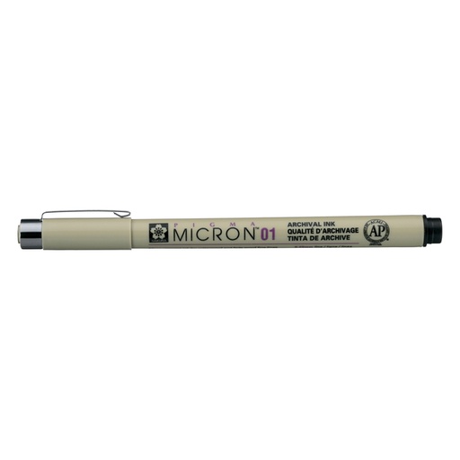 [632601] Fineliner Sakura Pigma Micron 01 0,25mm noir