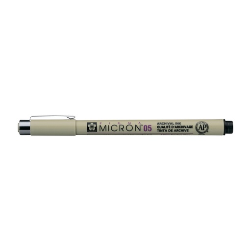 [632631] Fineliner Sakura Pigma Micron 05 0,45mm noir