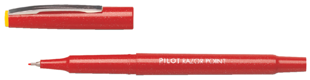Fineliner PILOT Razor Point Fin rouge