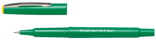 Fineliner PILOT Razor Point Fin vert