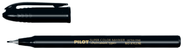 Marqueur PILOT Super Color Scan Ultra Fin noir