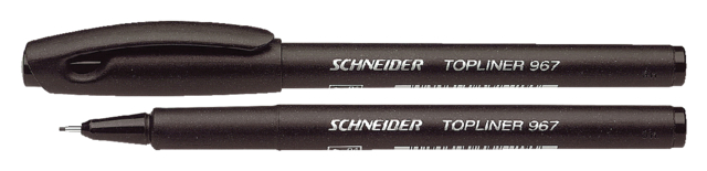 Fineliner Schneider Topliner 967 0,4mm noir