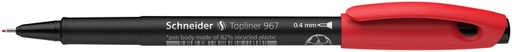[106460] Fineliner Schneider Topliner 967 0.4mm rood