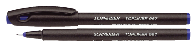 Fineliner Schneider 967 0.4mm blauw